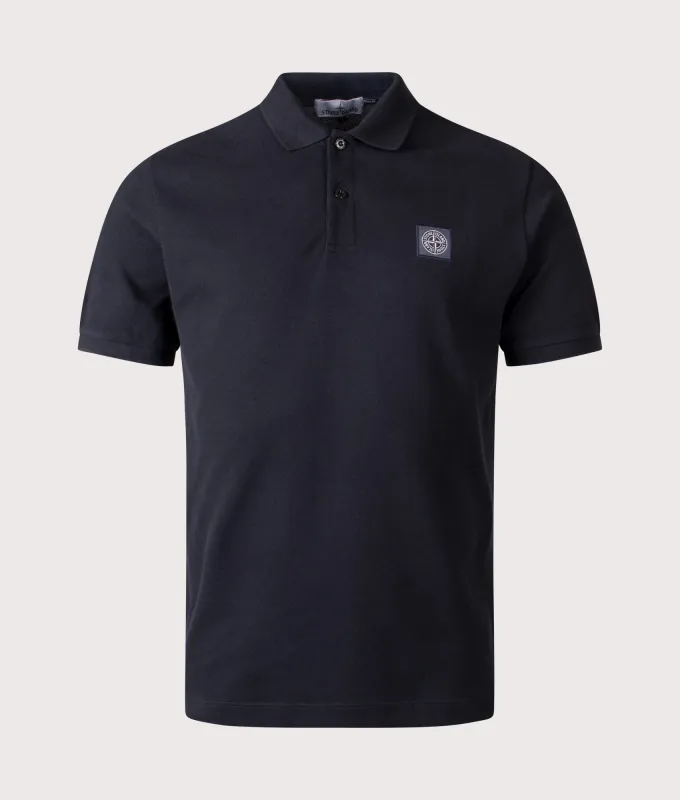 Compass Patch Polo Shirt sold by EQVVS