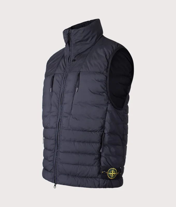 Seamless Tunnel Nylon Down-TC Vest sold by EQVVS