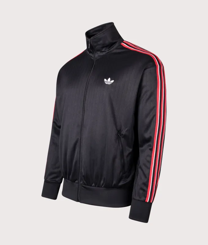 Loose Fit Firebird Pinstripe Track Top made by Adidas