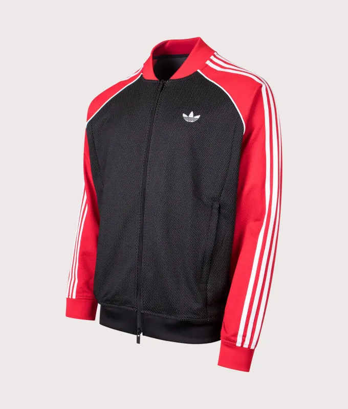 SST Loose Mesh Track Top made by Adidas