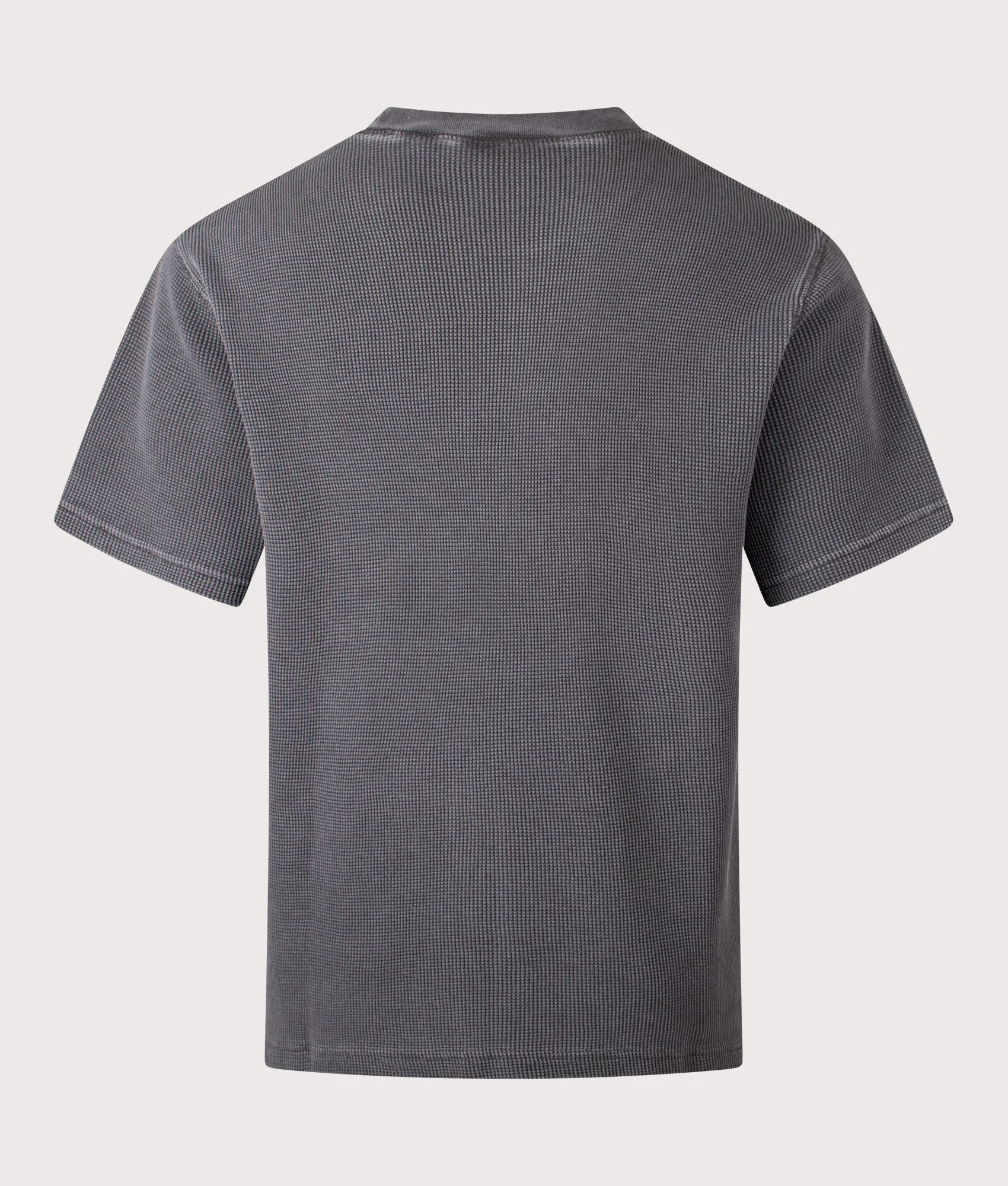 Loose Fit Nelson Waffle T-Shirt (Fits big to size) sold by EQVVS product image thumbnail 3