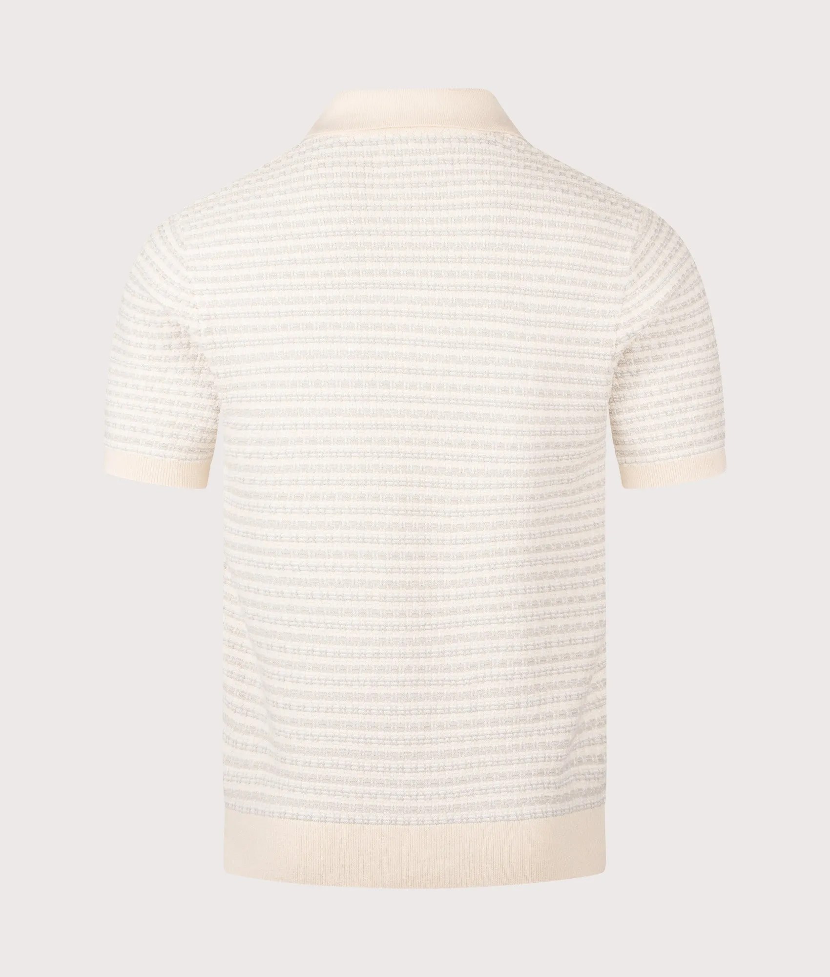 Naples Mini Geo Polo Shirt sold by EQVVS product image thumbnail 2