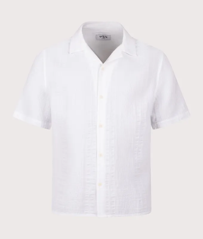 Didcot DBL-Weave Seersucker Short Sleeve Shirt sold by EQVVS