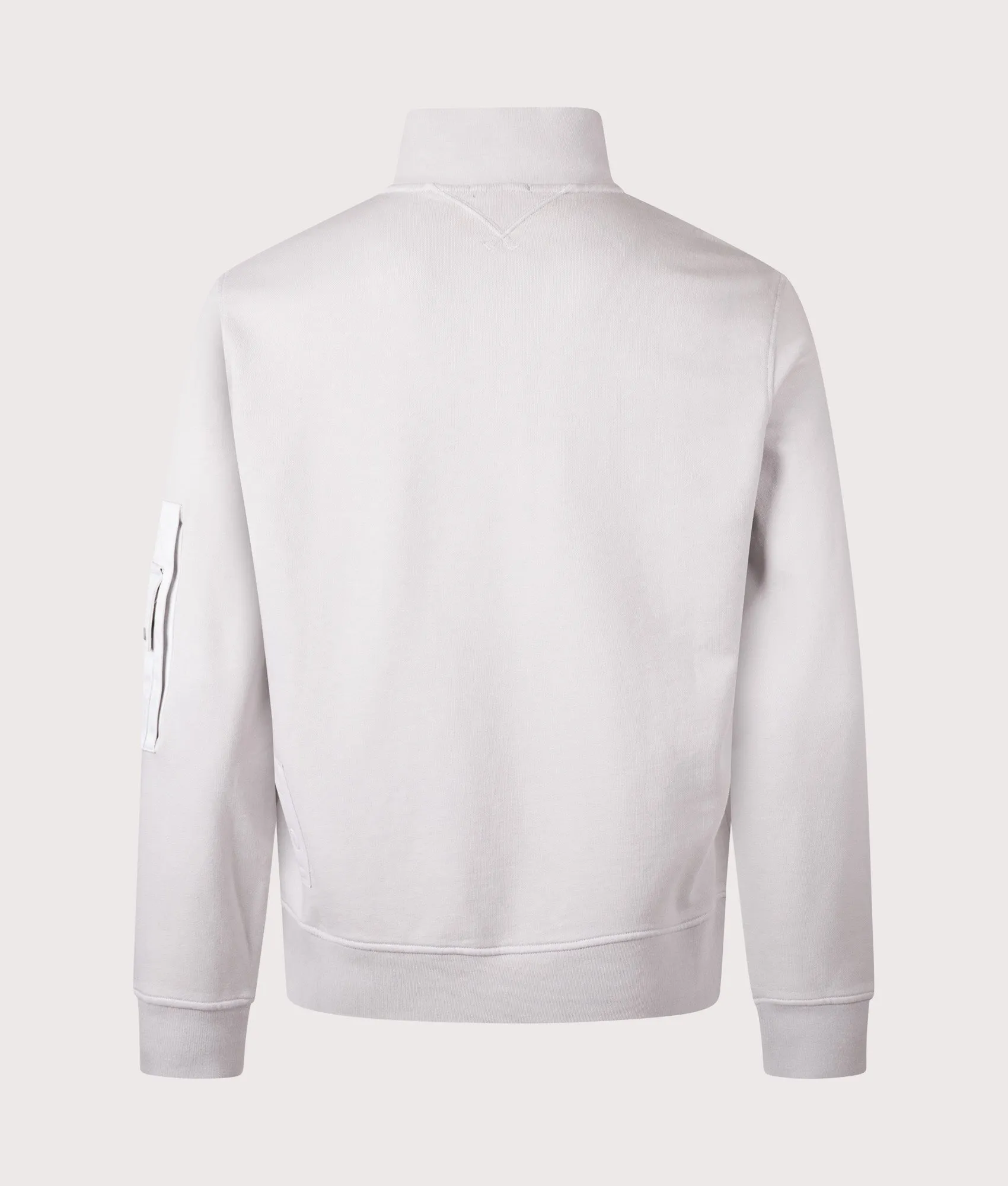 Garment Dyed Diagonal Fleece Quarter Zip Sweatshirt sold by EQVVS product image thumbnail 5