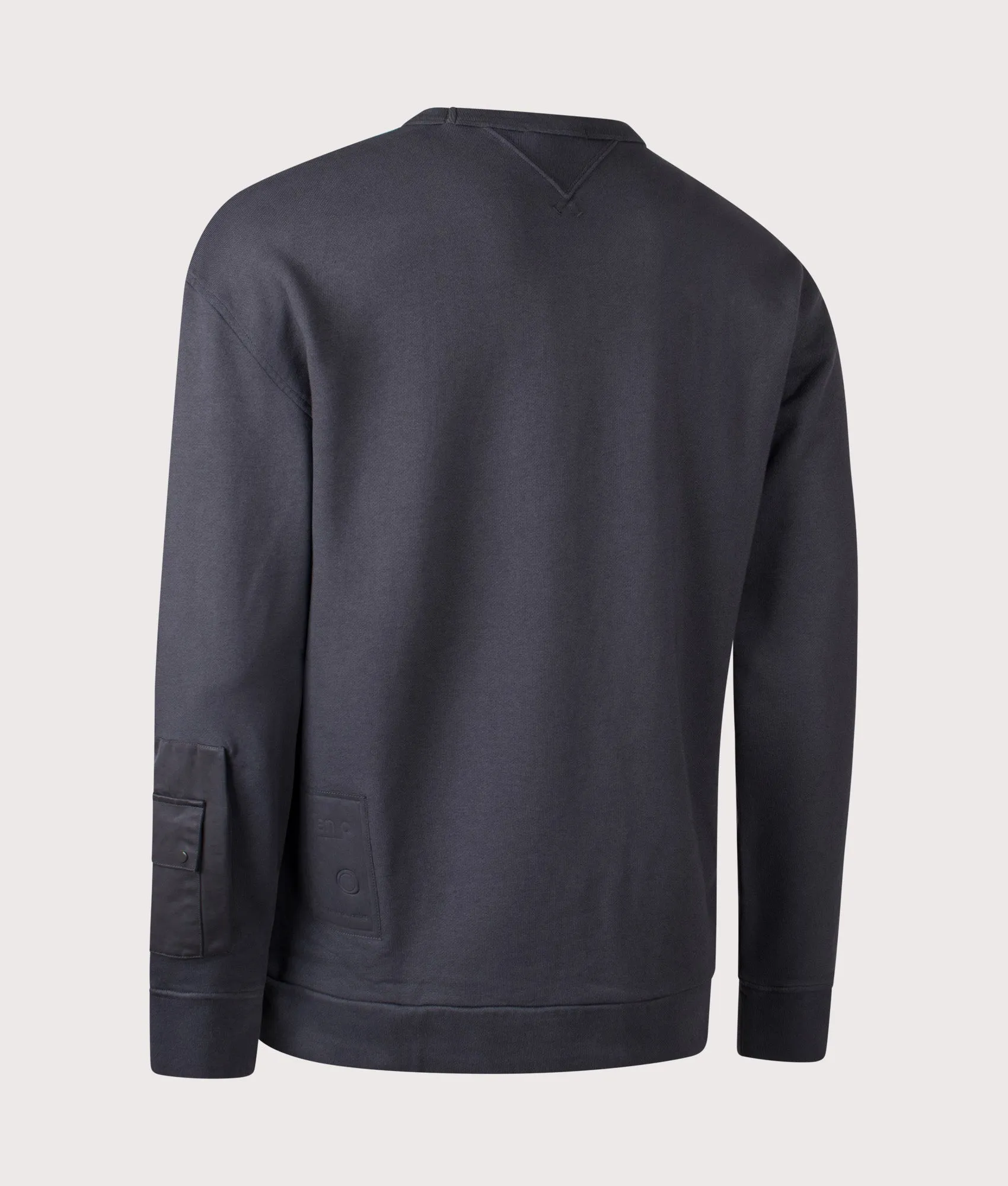 Garment Dyed Diagonal Fleece Sweatshirt sold by EQVVS product image thumbnail 4