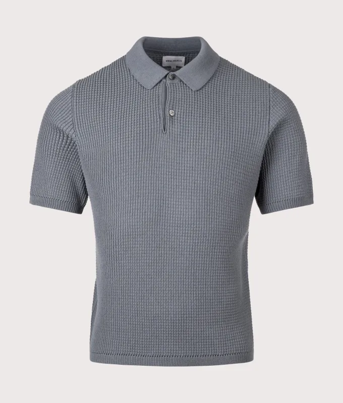 Anholt Cotton Crepe Polo Shirt sold by EQVVS