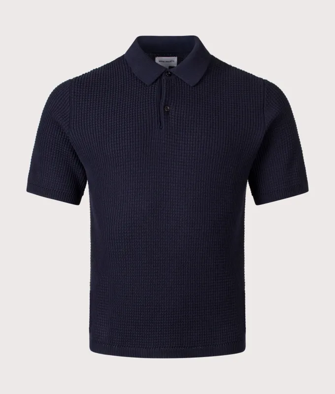 Anholt Cotton Crepe Polo Shirt sold by EQVVS