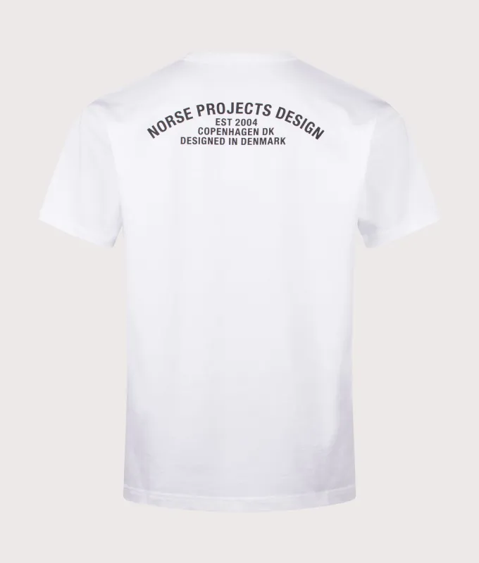 Snekkersten Organic Arch Print T-Shirt made by Norse Projects