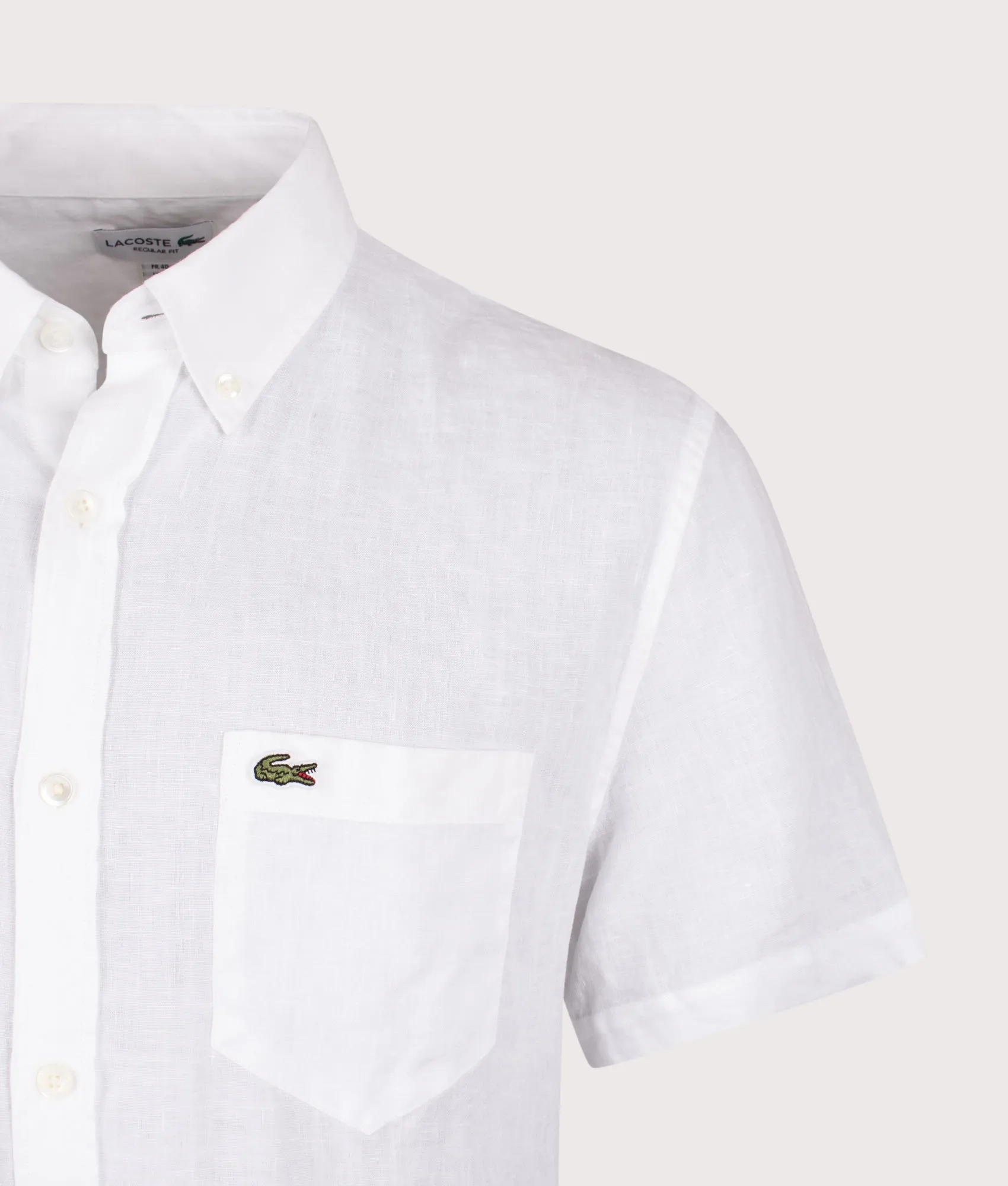 Short Sleeve Linen Shirt sold by EQVVS product image thumbnail 2