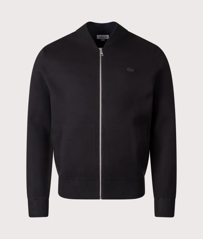 Zip Through Double Knit Bomber Jacket sold by EQVVS