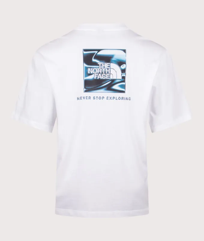 Oversized Liquid NSE Box Graphic T-Shirt sold by EQVVS