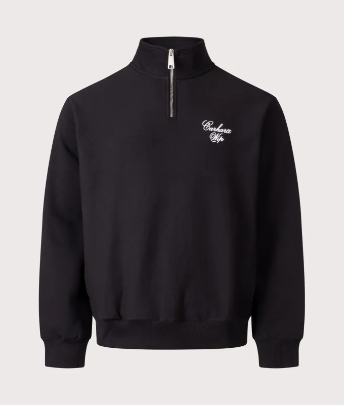 Loose Fit Longhand Half Zip Sweatshirt made by Carhartt WIP