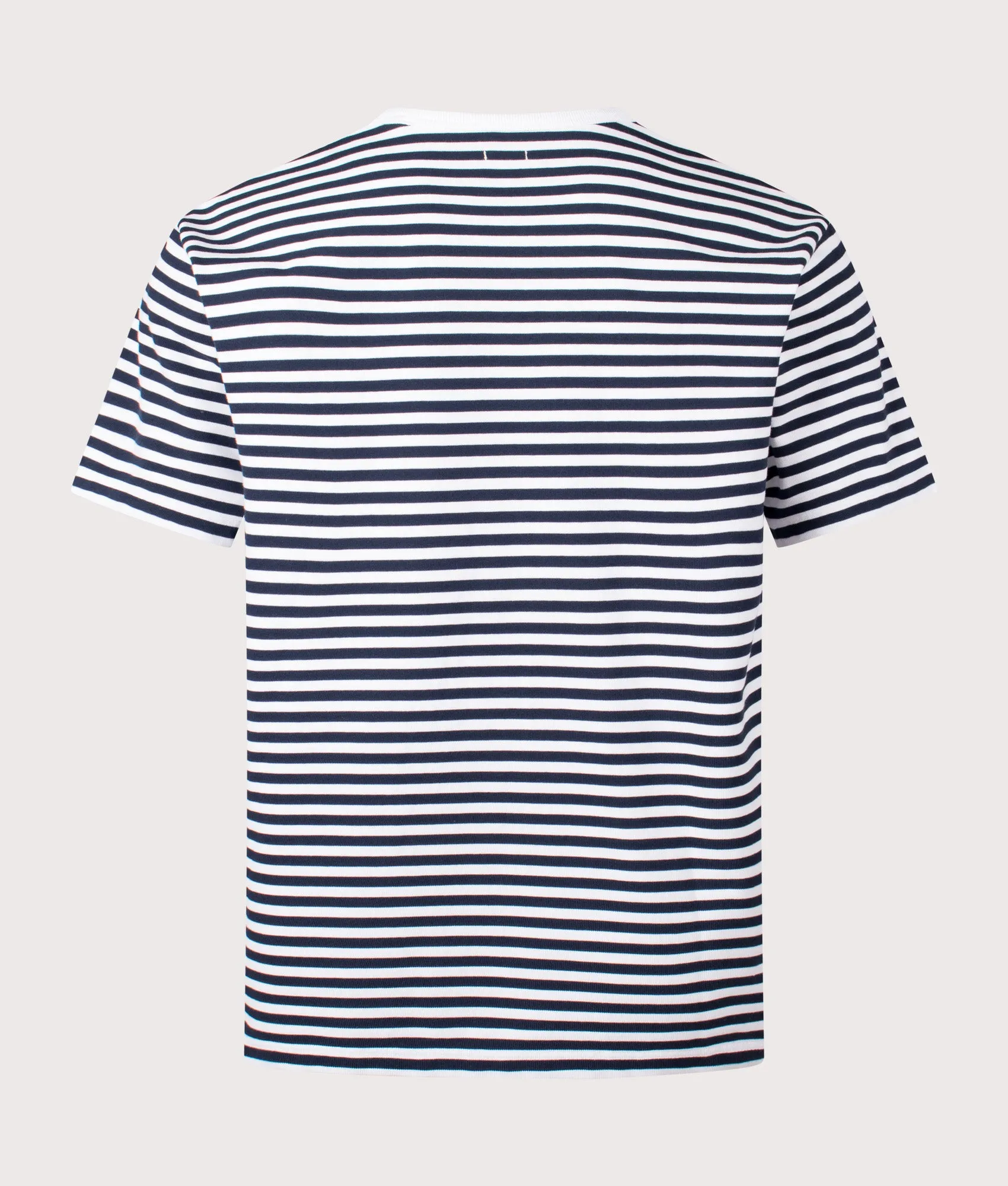 Relaxed fit COOLMAX Stripe Jersey T-Shirt sold by EQVVS product image thumbnail 2