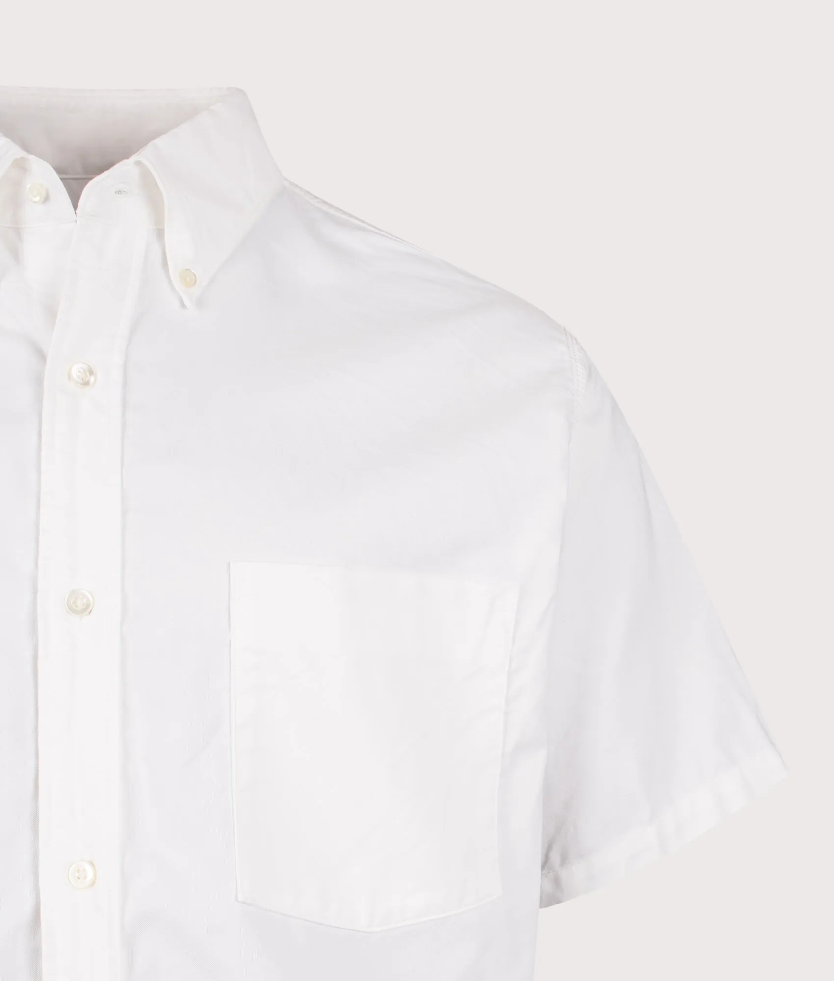 Relaxed fit Button Down Wind Short Sleeve Shirt sold by EQVVS product image thumbnail 2
