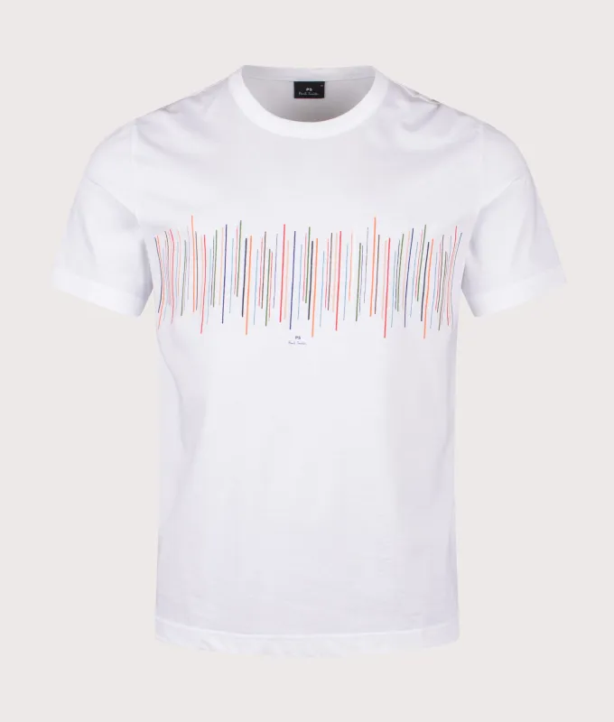 Relaxed Fit Stripe T-Shirt made by EQVVS