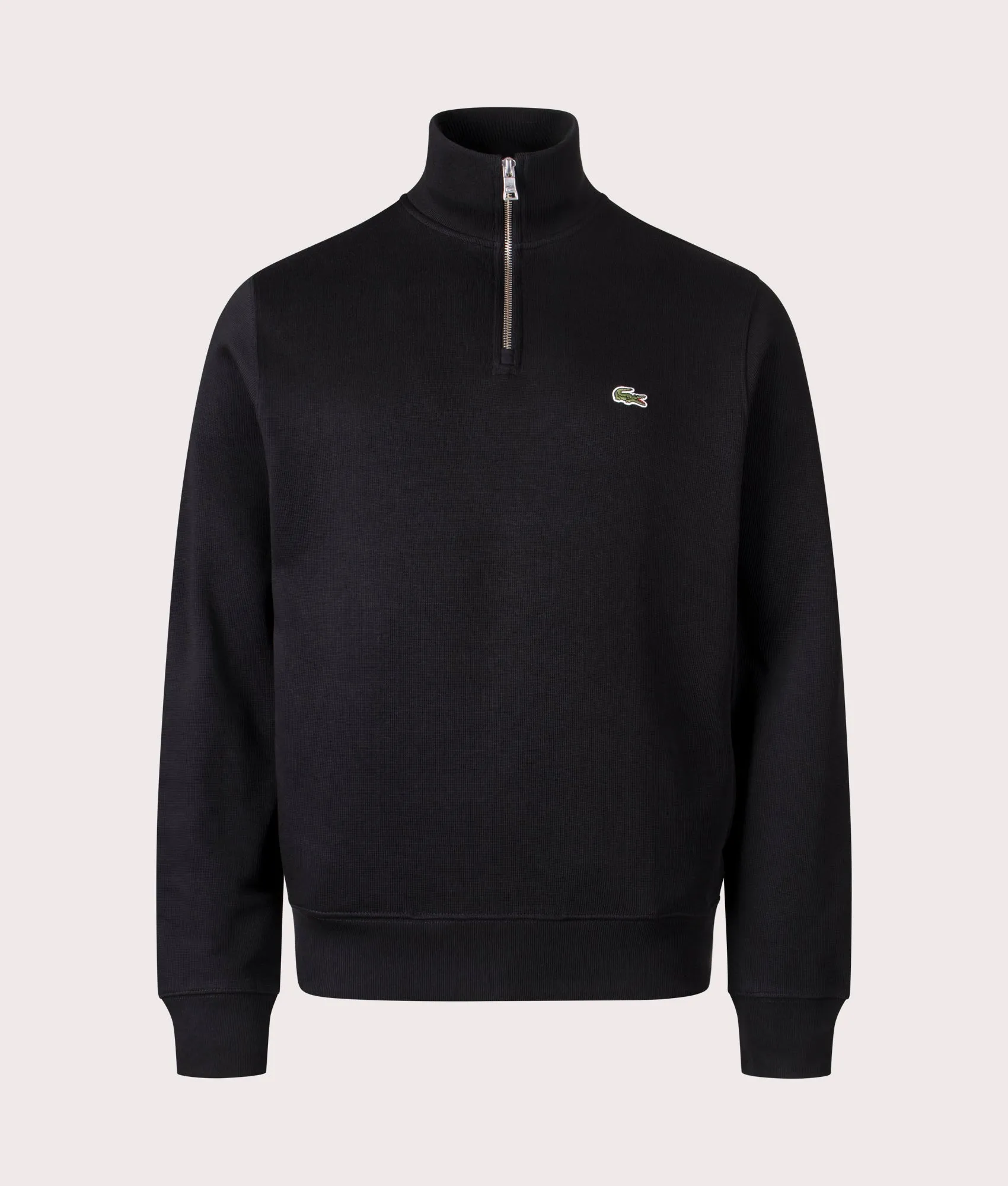 Quarter Zip Croc Logo Knit sold by EQVVS