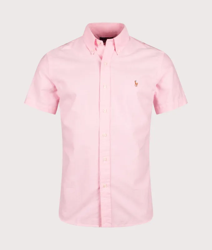 Custom Fit Short Sleeve Lightweight Oxford Shirt sold by EQVVS