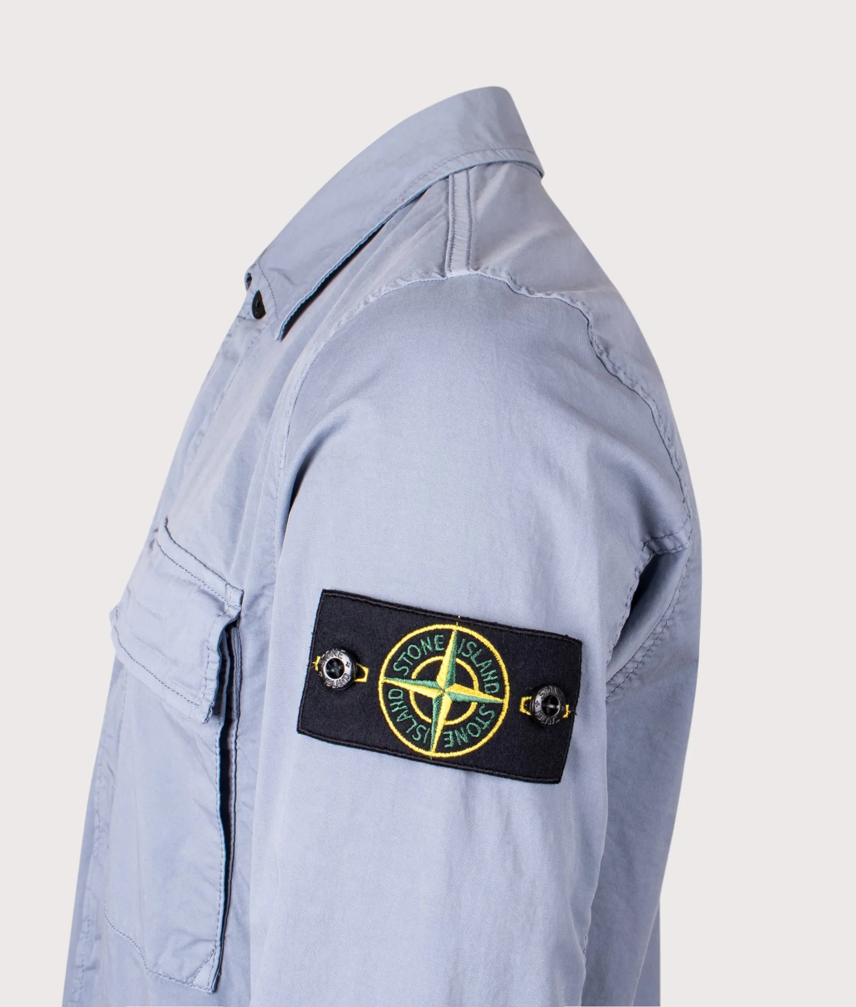 Stretch Organic Cotton Twill Overshirt sold by EQVVS product image thumbnail 2