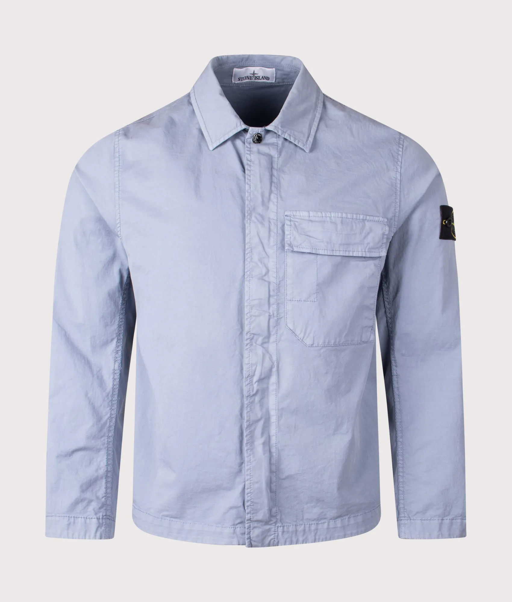 Stretch Organic Cotton Twill Overshirt sold by EQVVS product image thumbnail 3