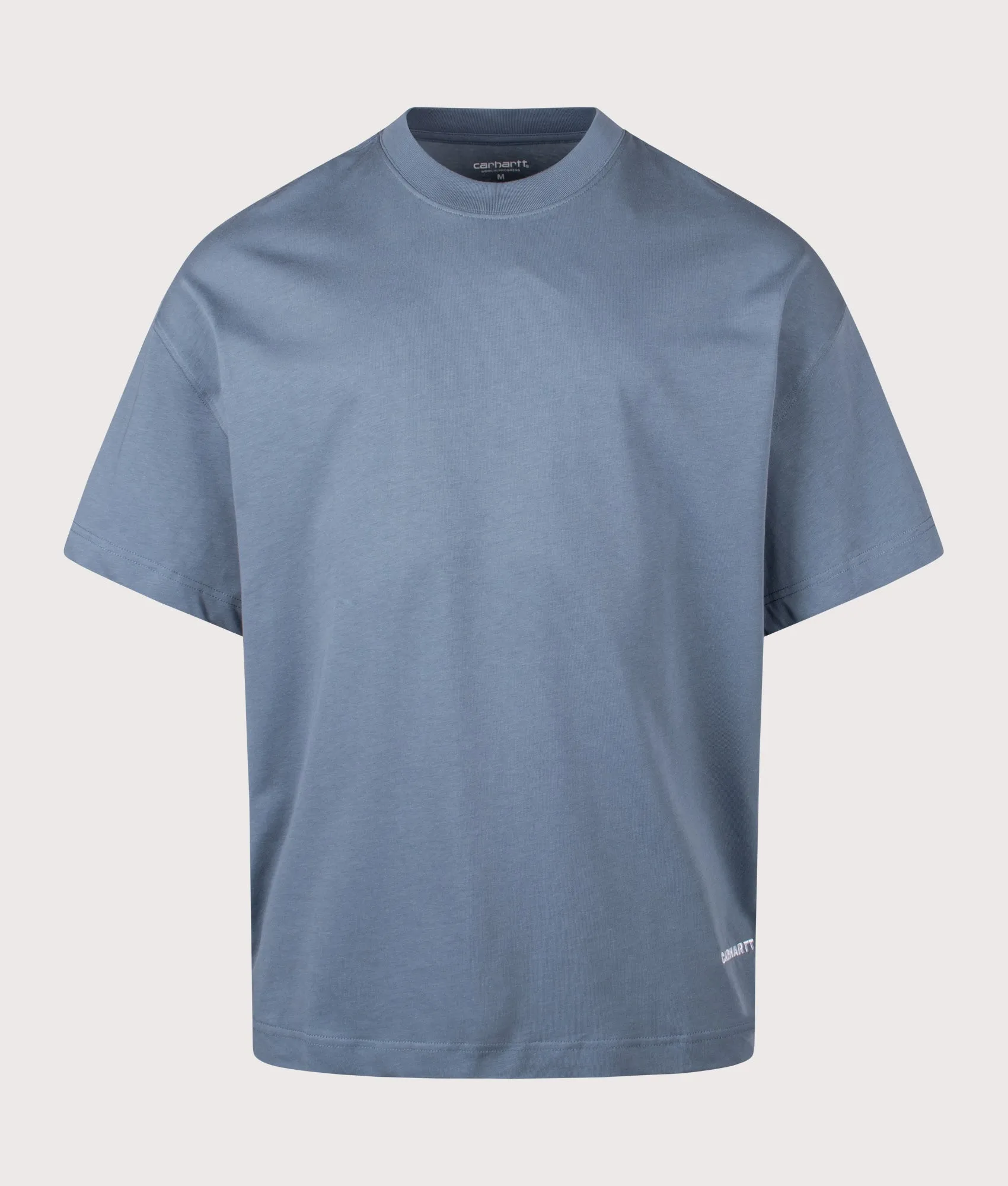 Boxy Loose Fit Link Script T-Shirt sold by EQVVS