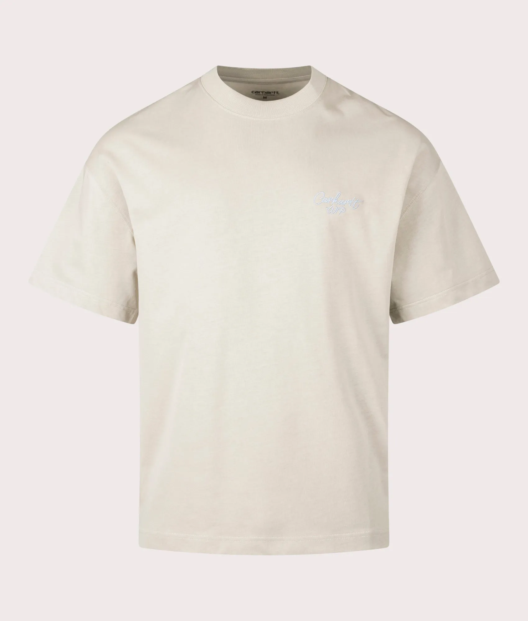 Boxy Loose Fit Signature Script T-Shirt sold by EQVVS