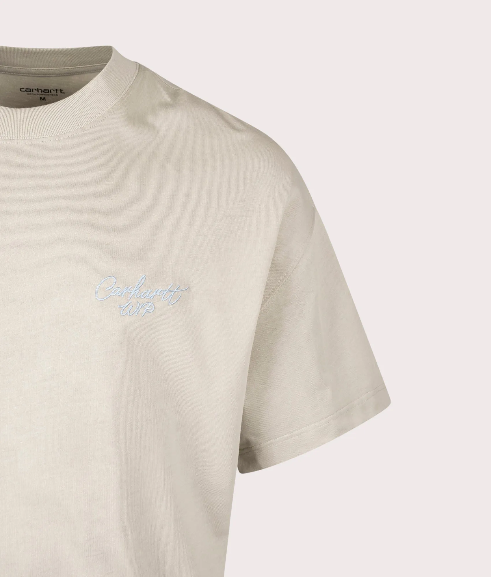 Boxy Loose Fit Signature Script T-Shirt sold by EQVVS product image thumbnail 2