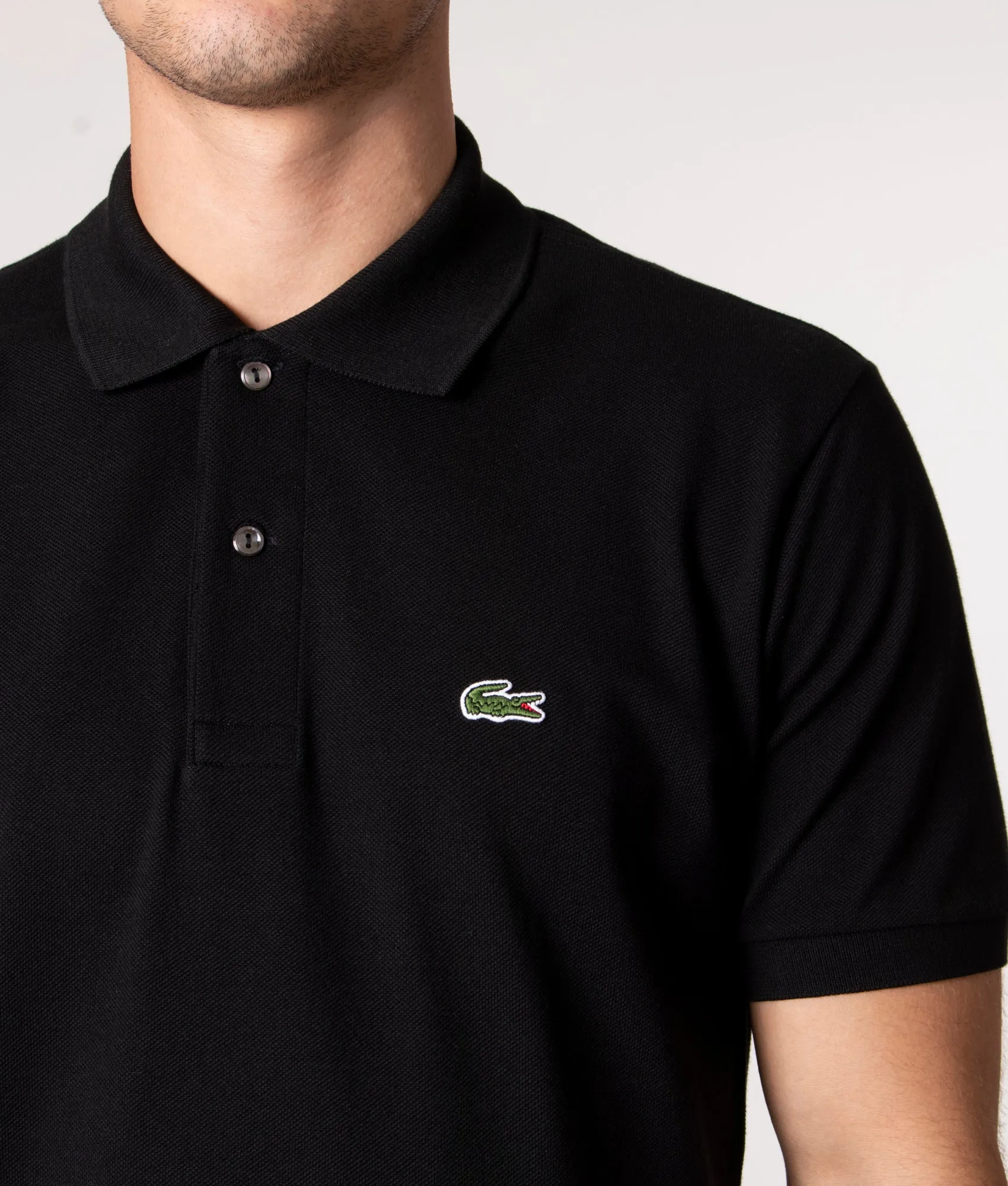 Classic Fit L1212 Croc Logo Polo Shirt sold by EQVVS product image thumbnail 3