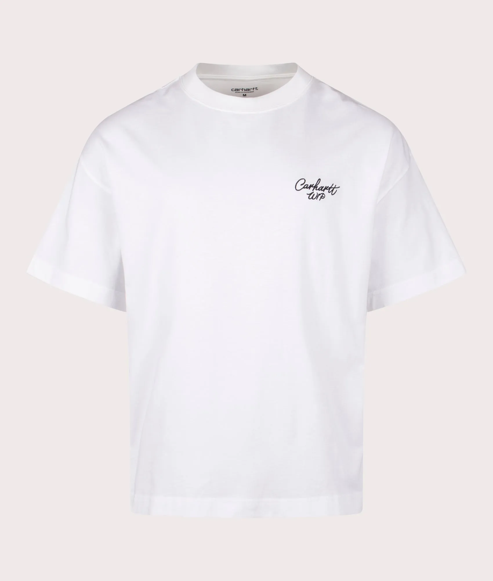 Boxy Loose Fit Signature Script T-Shirt sold by EQVVS