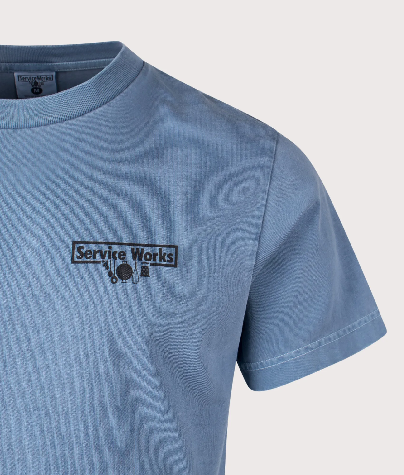 Pigment Dyed Trademark T-Shirt sold by EQVVS product image thumbnail 2