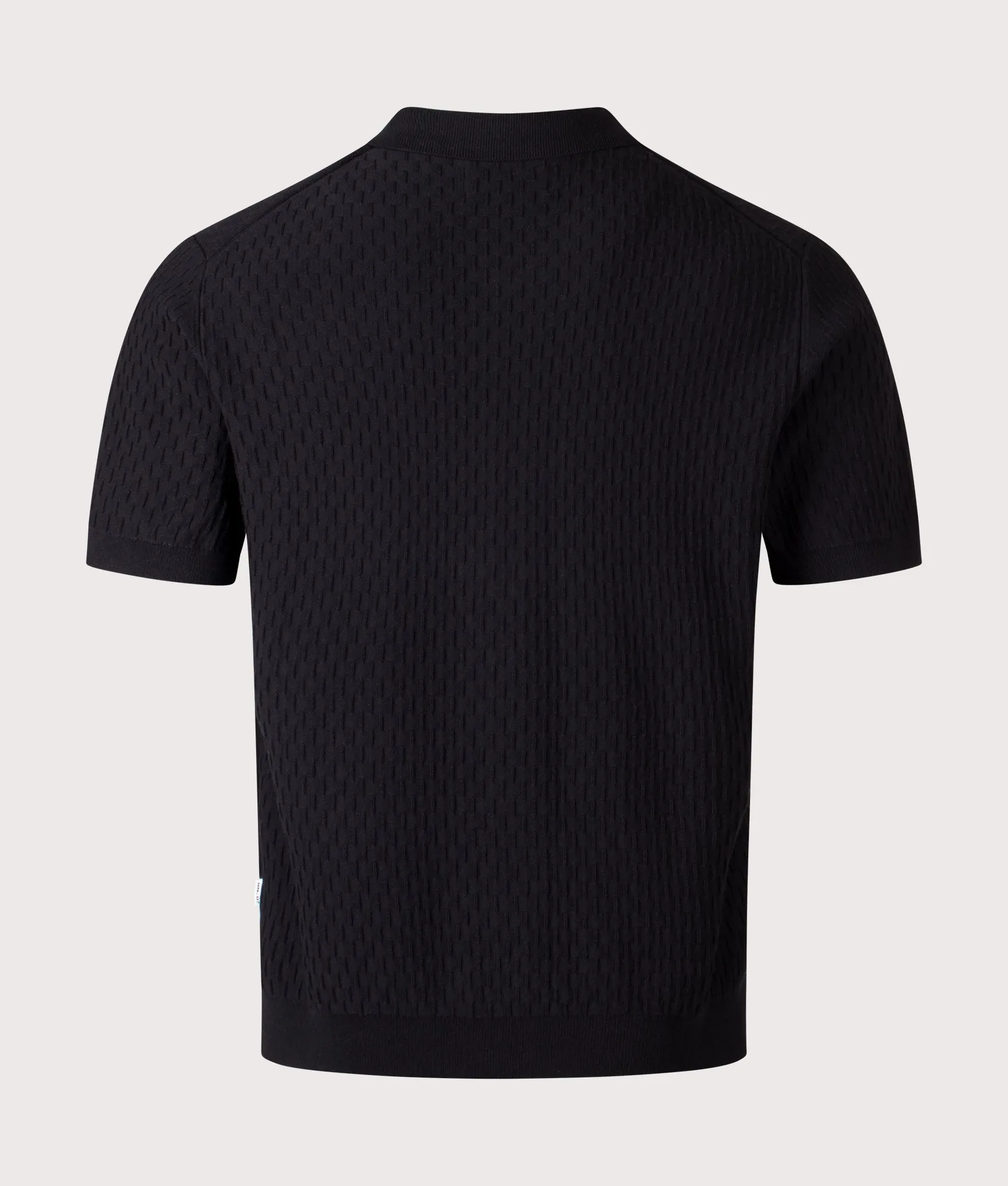 Gustav Full Zip Knit Polo Shirt sold by EQVVS product image thumbnail 2