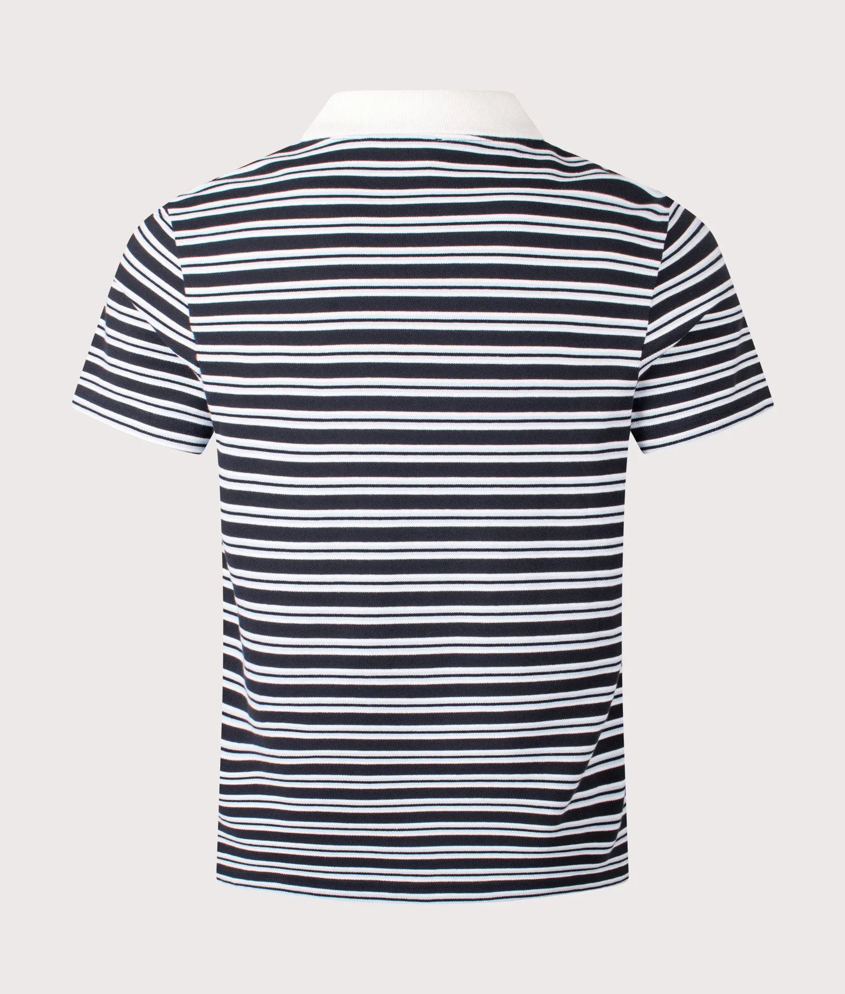 Relaxed fit Oscar Striped Polo Shirt sold by EQVVS product image thumbnail 3
