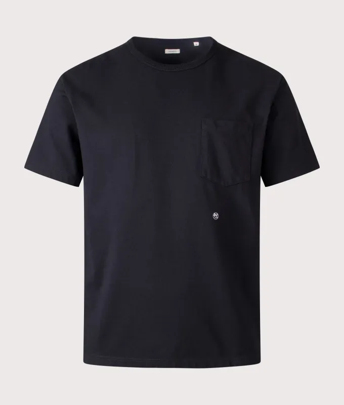 Relaxed Fit COOLMAX® Jersey Pocket T-Shirt made by Nanamica