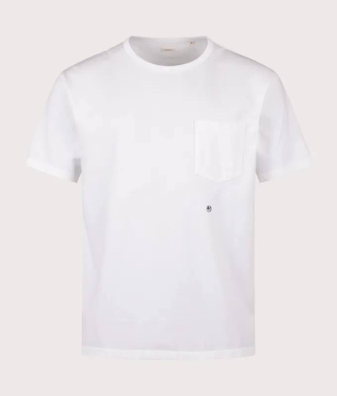 Relaxed Fit COOLMAX® Jersey Pocket T-Shirt made by Nanamica