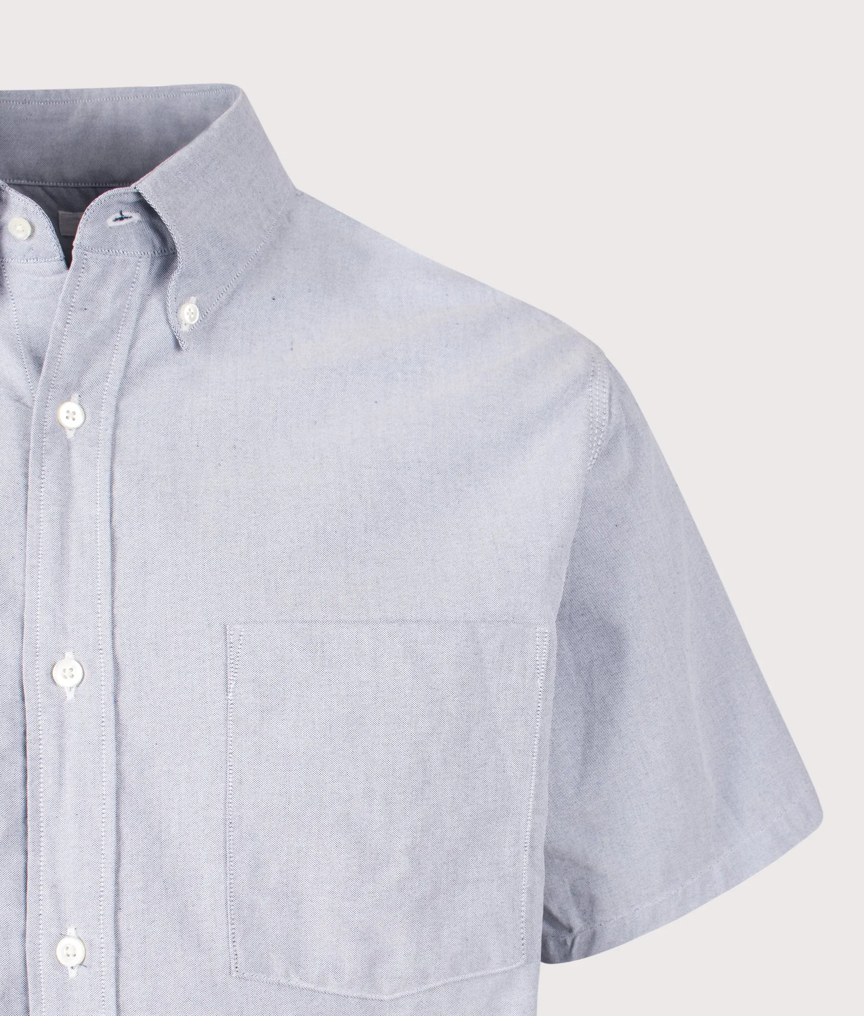 Relaxed fit Button Down Wind Short Sleeve Shirt sold by EQVVS product image thumbnail 2