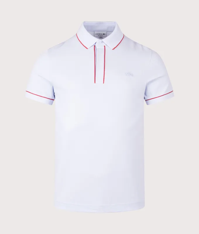 Paris Stretch Piqué Polo Shirt made by Lacoste
