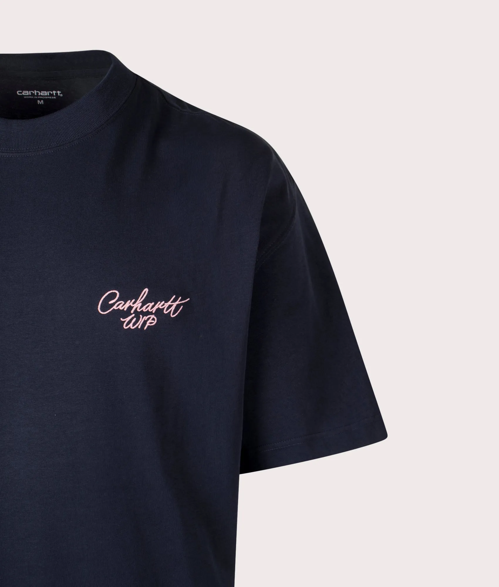 Boxy Loose Fit Signature Script T-Shirt sold by EQVVS product image thumbnail 2