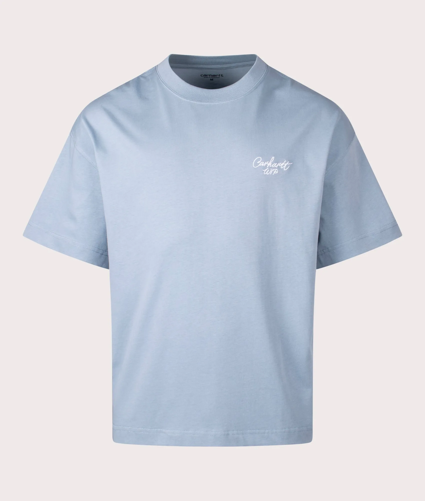 Boxy Loose Fit Signature Script T-Shirt sold by EQVVS