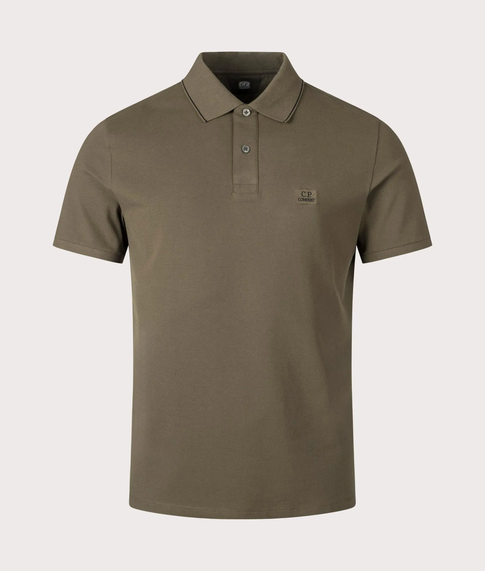 Stretch Piqué Short Sleeve Polo Shirt sold by EQVVS