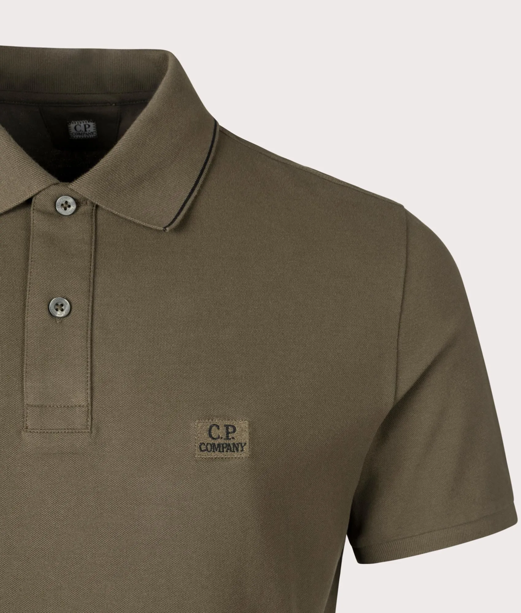 Stretch Piqué Short Sleeve Polo Shirt sold by EQVVS product image thumbnail 2