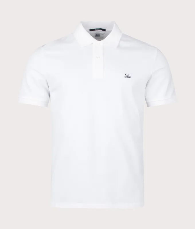 Stretch Piqué Polo Shirt made by C.P. Company