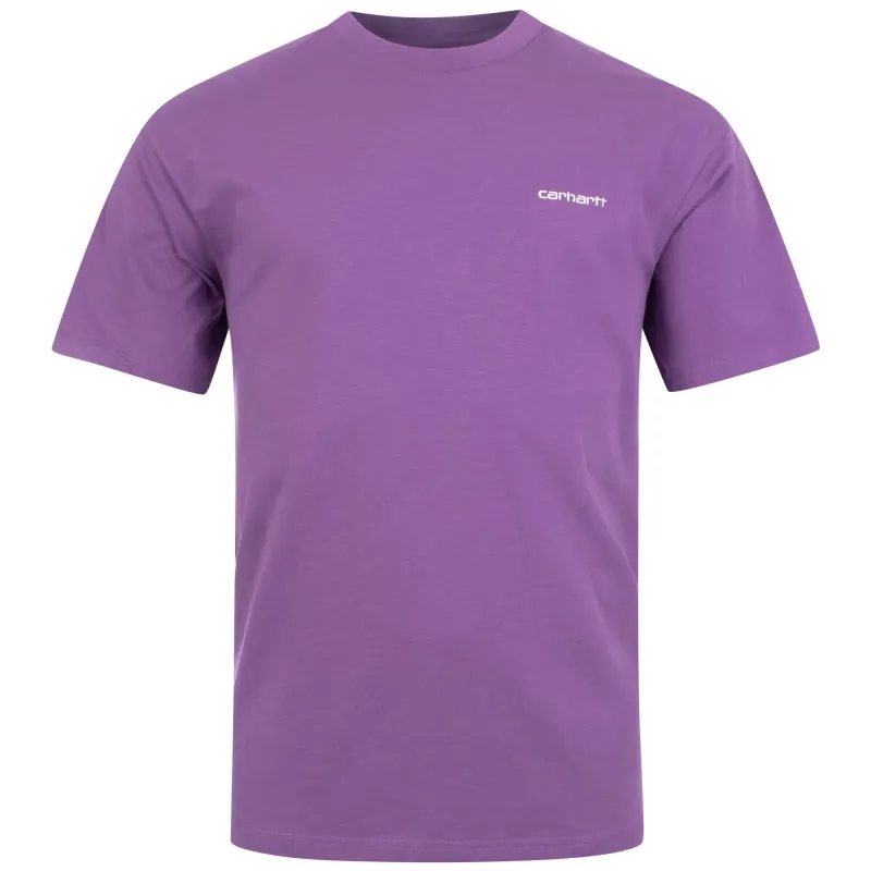 Relaxed Fit Script Embroidery T-Shirt sold by EQVVS