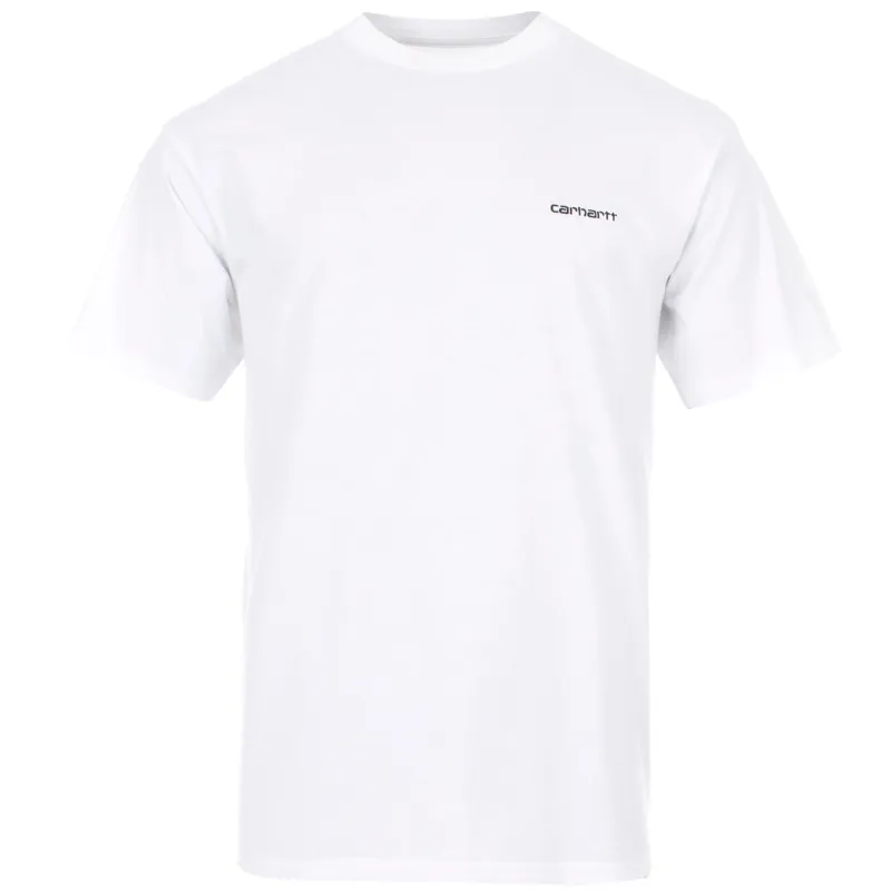 Relaxed Fit Script Embroidery T-Shirt sold by EQVVS