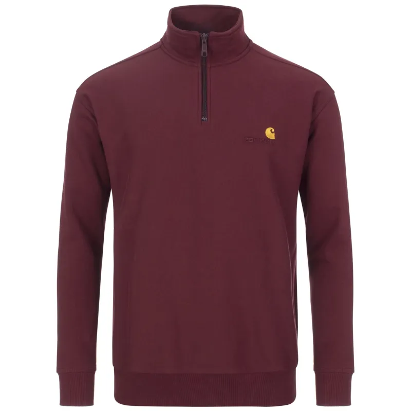 Relaxed Fit Quarter Zip American Script Sweatshirt sold by EQVVS