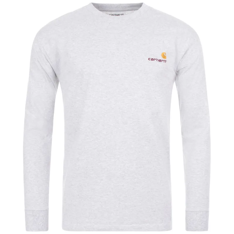 Long Sleeve Relaxed Fit American Script T-Shirt sold by EQVVS