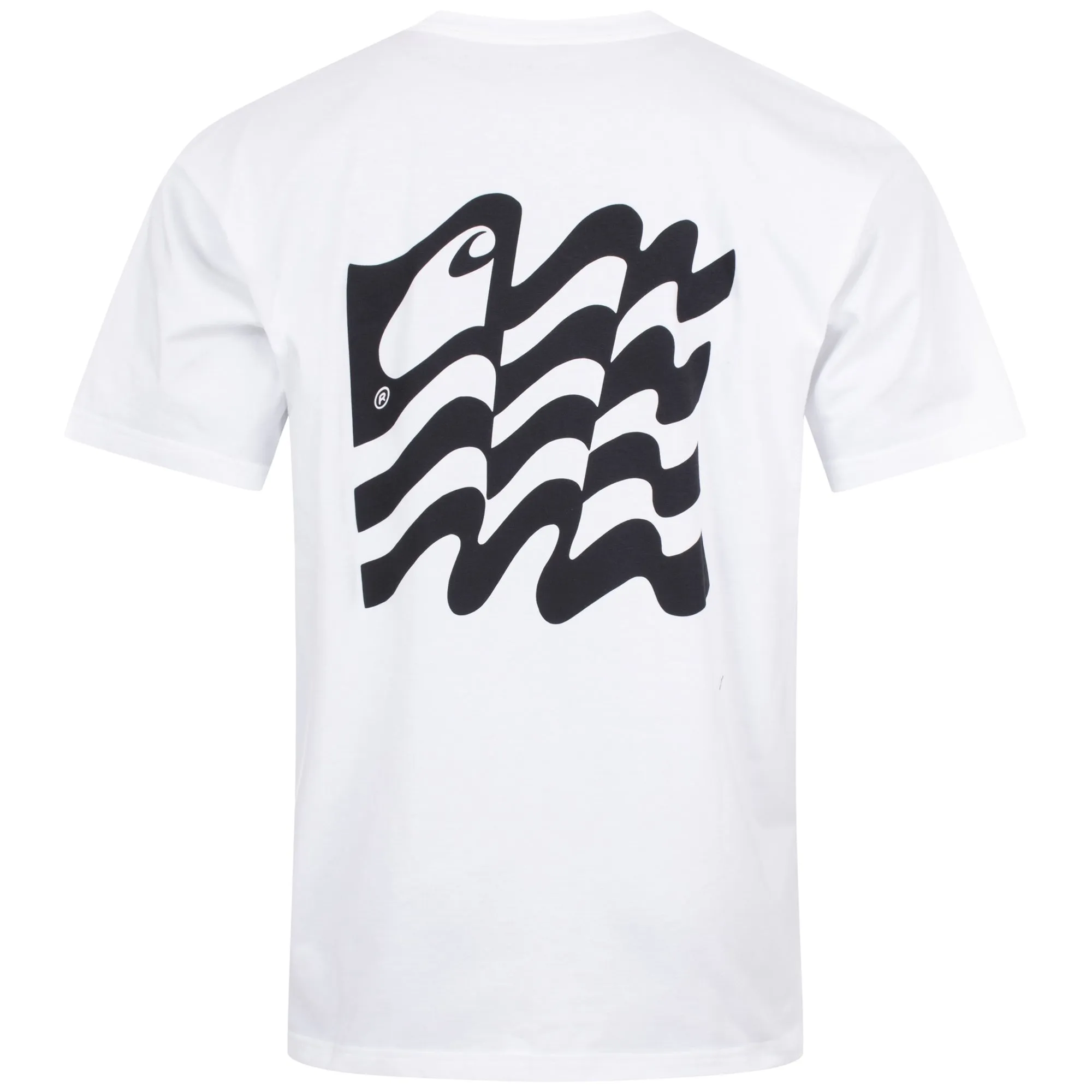 Relaxed Fit Wavy State T-Shirt sold by EQVVS