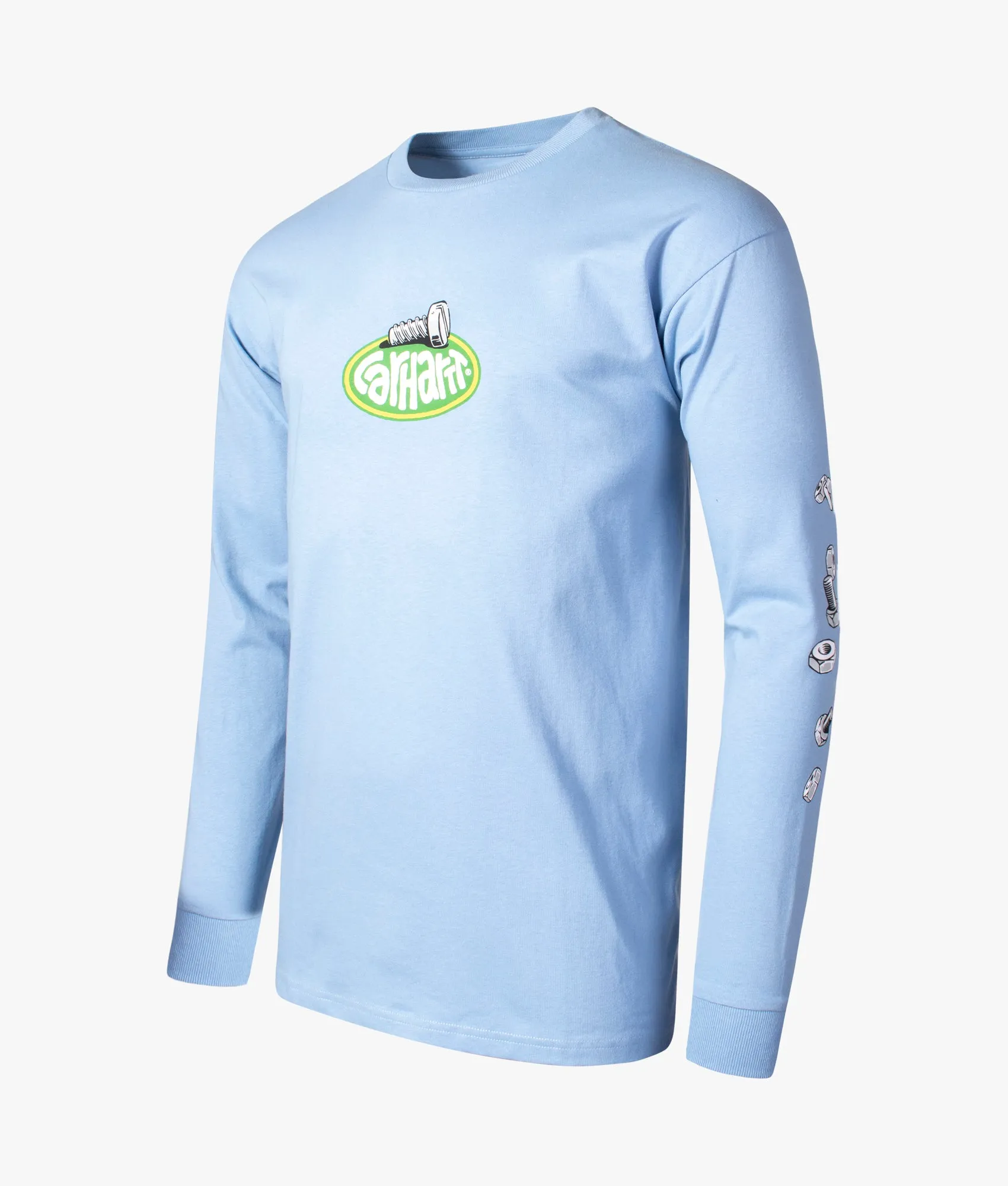 Long Sleeve Relaxed Fit Screw Graphic T-Shirt sold by EQVVS