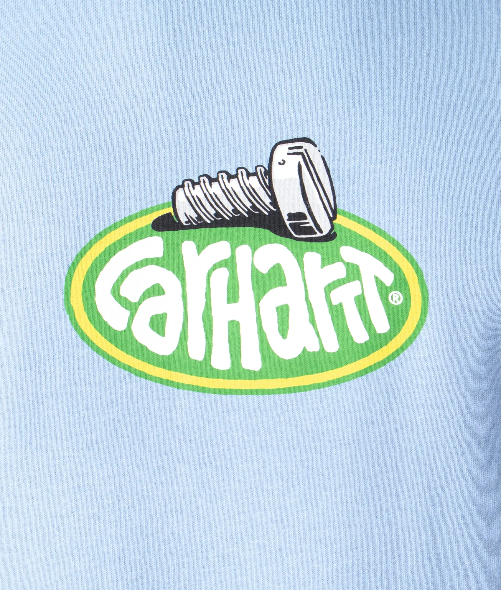 Long Sleeve Relaxed Fit Screw Graphic T-Shirt sold by EQVVS product image thumbnail 3