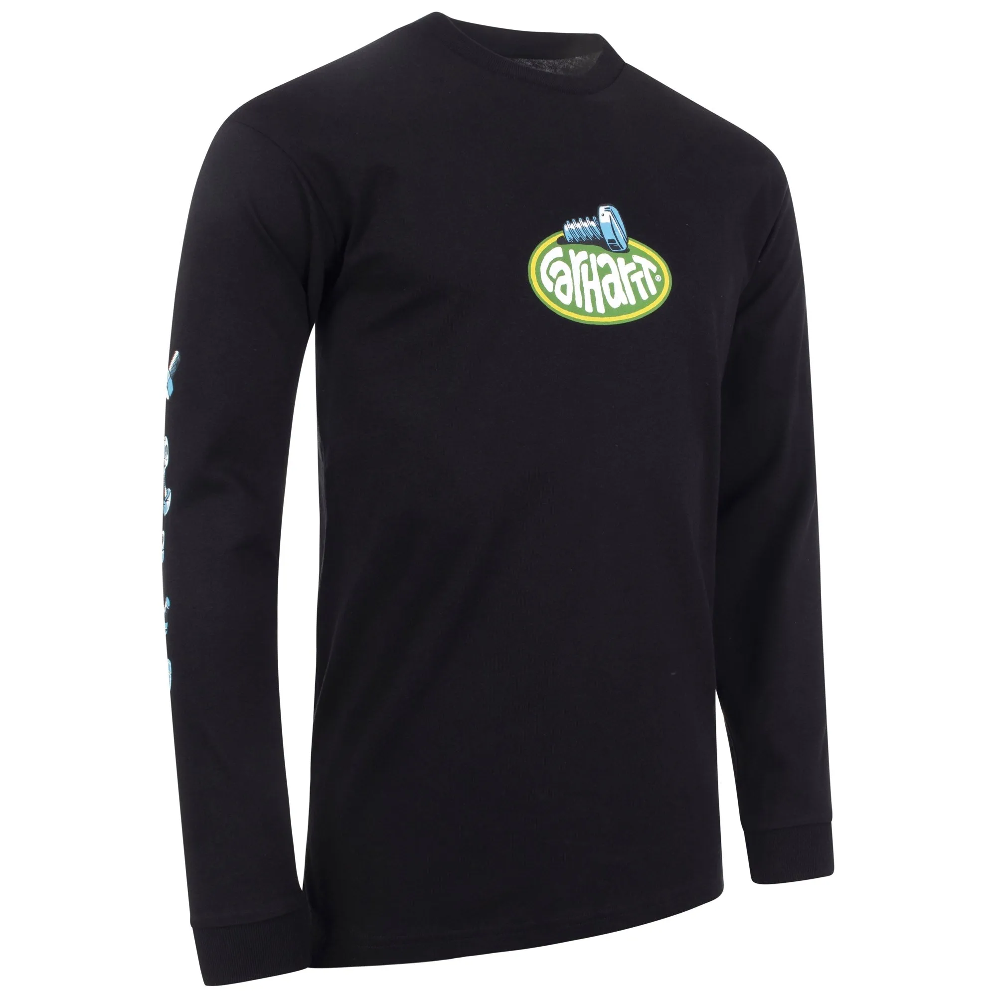 Long Sleeve Relaxed fit Screw Graphic T-Shirt sold by EQVVS product image thumbnail 4