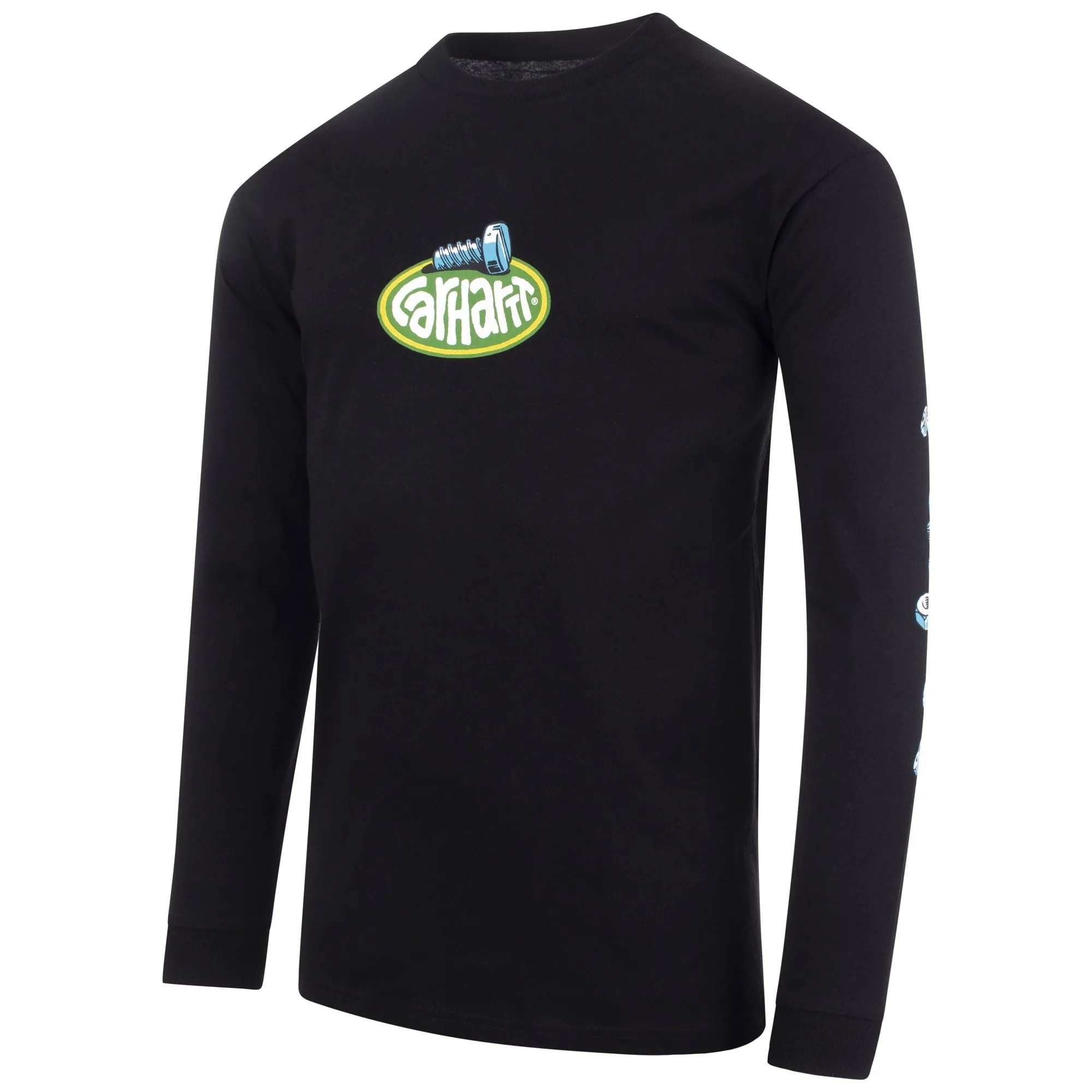 Long Sleeve Relaxed fit Screw Graphic T-Shirt sold by EQVVS