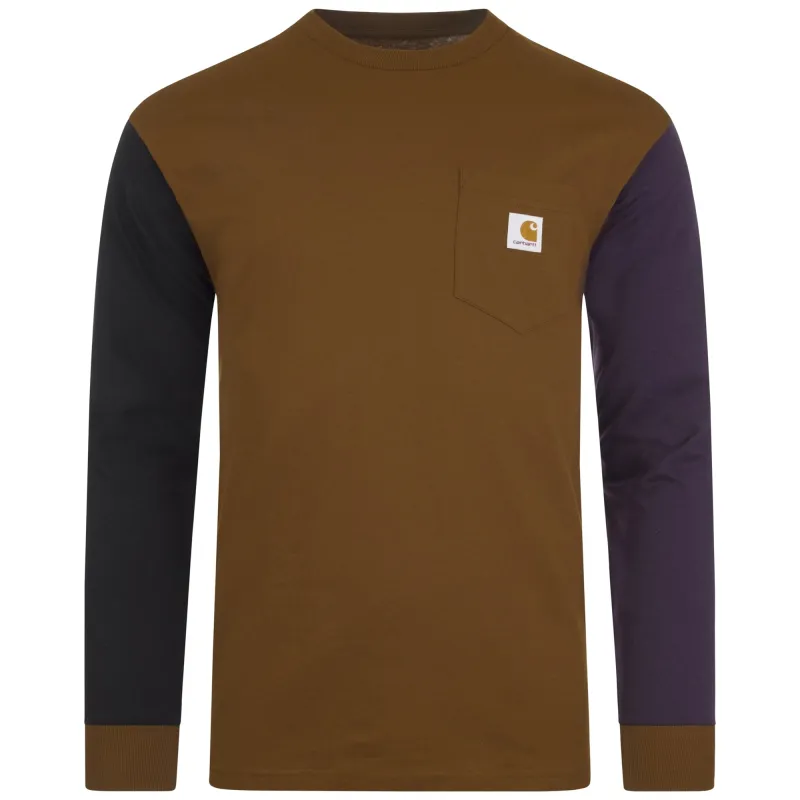 Long Sleeved Triple Pocket T-Shirt sold by EQVVS
